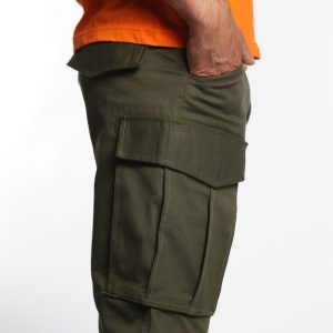 Forest Hunter maslinaste muške cargo bermude ugao