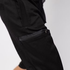 Midnight Hunter muške crne bermude urban stil