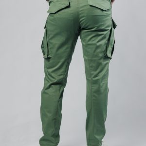 Muške zelene cargo pantalone Street Hunter Green prednji prikaz